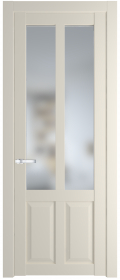  	Profil Doors 2.8.2 PD со стеклом кремовая магнолия